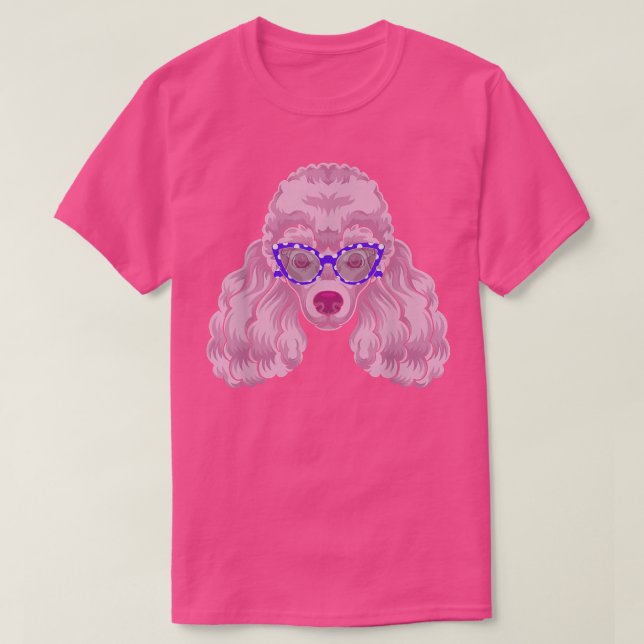 T-shirt Amoureux des chiens Propriétaire de l'animal Lunet (Design devant)