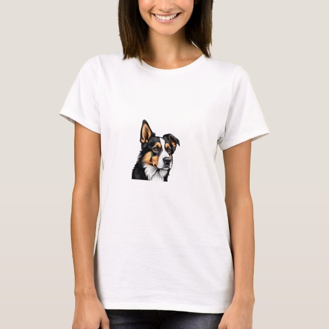 T-shirt Amoureux des chiens ultime (Devant)
