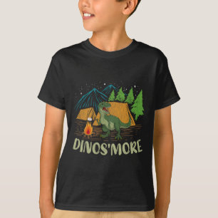 T-shirt Amoureux des dinosaures de camping S'more drôle Ca