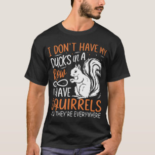 T-shirt Amoureux des écureuils drôle