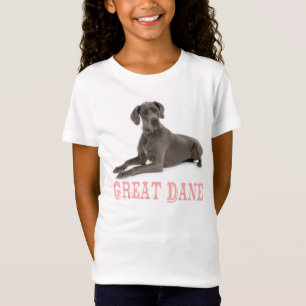 T-Shirt Amoureux des grandes filles de Chien à Chien à C