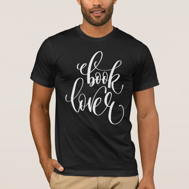 T-shirt Amoureux des livres (Devant)