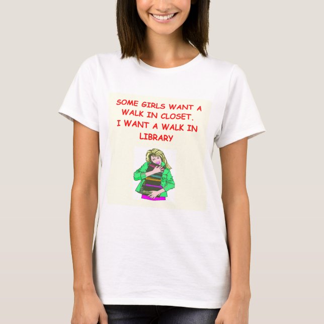 T-shirt amoureux des livres (Devant)