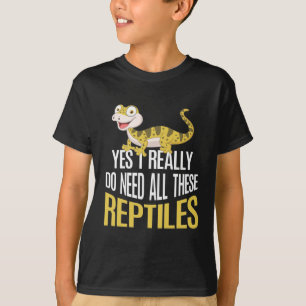 T-shirt Amoureux des reptiles amusants Amateurs d'enfants