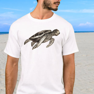 T-shirt Amoureux des Tortues Marines Océaniques