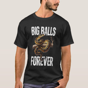 T-shirt Amoureux drôle de python boule Boules Gardien de r