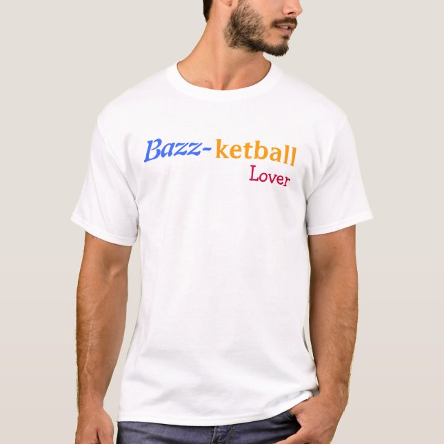 T-shirt Amoureux du basket-ball (Devant)