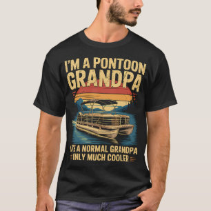 T-shirt Amoureux du bateau ponton grand-père