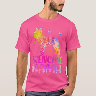 T-shirt Amoureux du Bouledogue Français Maman Frenchie Fêt