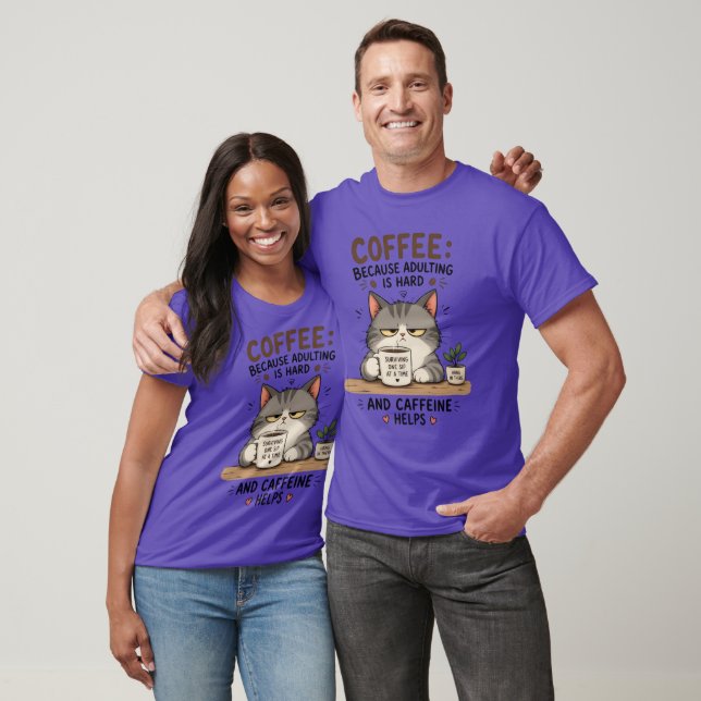 T-shirt Amoureux du café (Unisexe)