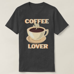 T-shirt Amoureux du café – Mignon et cosy pour les amateur