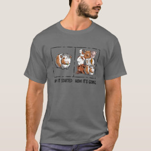 T-shirt Amoureux Du Cochon De Guinée Drôle Comment Il A