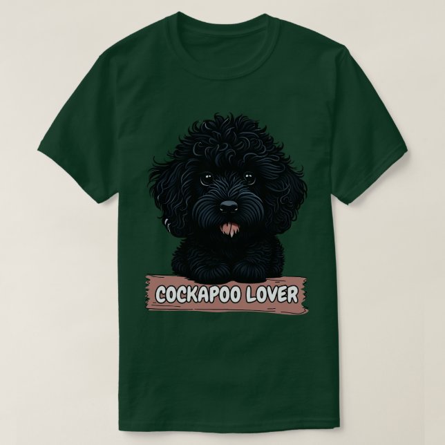 T-shirt amoureux du cockapoo (Design devant)