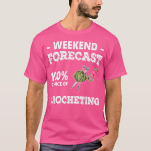 T-shirt Amoureux du crochet drôle crochet fil tricot croc