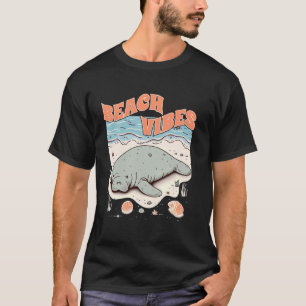 T-shirt Amoureux du lamantin amoureux de la vache marine o