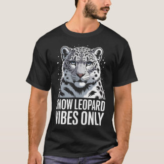 T-shirt Amoureux du léopard des neiges Faune Animal Sauvag