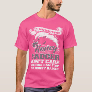 T-shirt Amoureux du Ratel Mignon Amour pour les Animaux Ré
