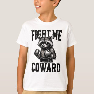 T-shirt Amoureux du raton laveur drôle de combat de boxe m