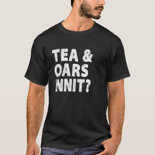 T-shirt Amoureux du thé noir brun brun brun brun britanniq