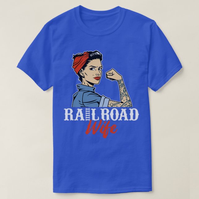 T-shirt Amoureux du train Graphic Chemin de fer (Design devant)