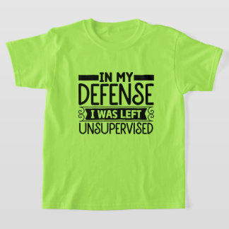 T-shirt Amoureux enfants unisex sarcasme mot art