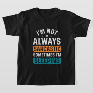 T-shirt Amoureux enfants unisex sarcasme mot art