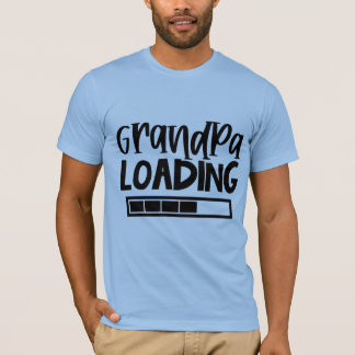 T-shirt Amoureux grand-père chargeant de l'art du mot