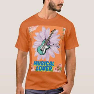 t-shirt amoureux musical