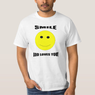 T-shirt Amours de Dieu de sourire vous chemise
