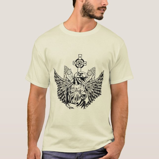 T-shirt Amours de Raptor Jésus vous (Devant)