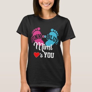 T-shirt Amours de rose ou de bleu Mimi que vous genre