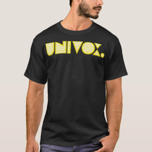 T-shirt Amp de basse de guitare rétro Univox
