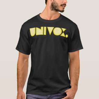 T-shirt Amp de basse de guitare rétro Univox