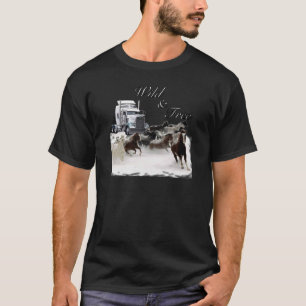 T-shirt &amp sauvage ; Libre