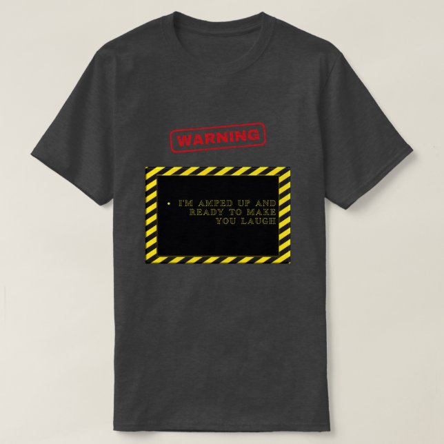 T-SHIRT AMPÉ POUR TE FAIRE RIRE (Design devant)