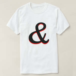 T-shirt Ampersand (&)