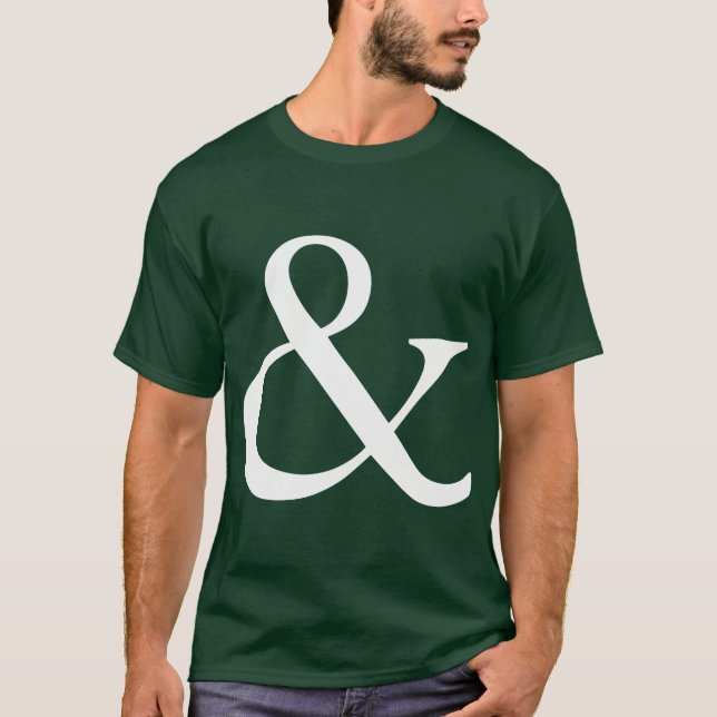 T-shirt Ampersand (Devant)