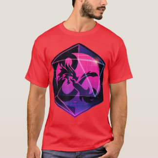 T-shirt Ampersand de dragons Dungeons en 3D