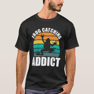 T-shirt Amphibian Frog Catching Addict Frog Hunting