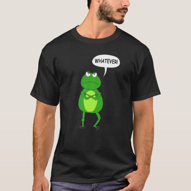 T-shirt Amphibian Toad Quelle que soit la déclaration Frog (Devant)