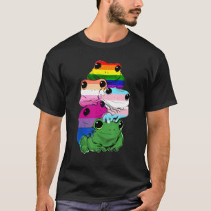 T-shirt Amphibiens Frogs Lgbt Rainbow Gay pride
