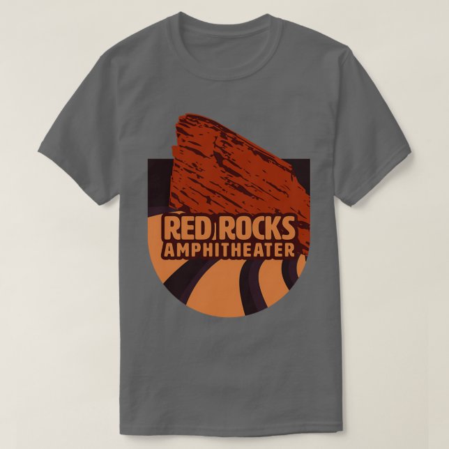 T-shirt Amphithéâtre de roches rouges 1 (Design devant)