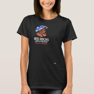 T-shirt Amphithéâtre Red Rocks - Drapeau d'état du Colorad