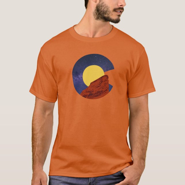 T-shirt Amphithéâtre Red Rocks Morrison (Devant)
