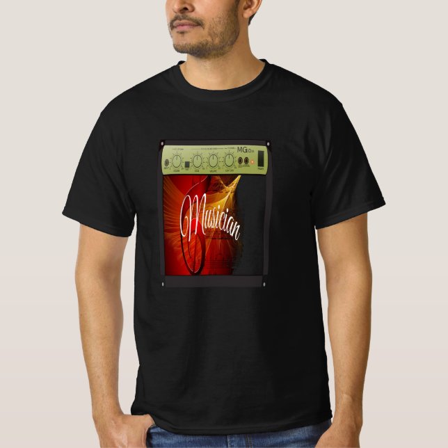 T-shirt Amplificateur Cool vintage (Devant)