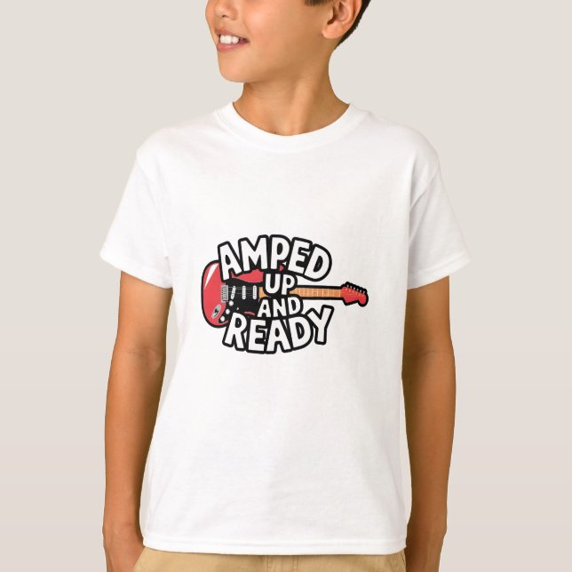 T-shirt Amplifié et prêt (Devant)