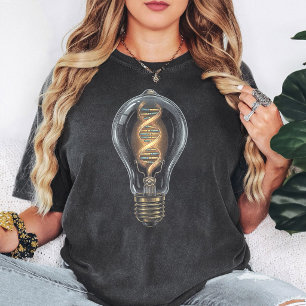 T-shirt Ampoule ADN Idée Scientifique Innovation Génétique