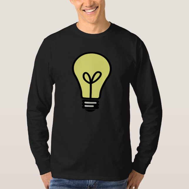 T-shirt Ampoule Idea (Devant)
