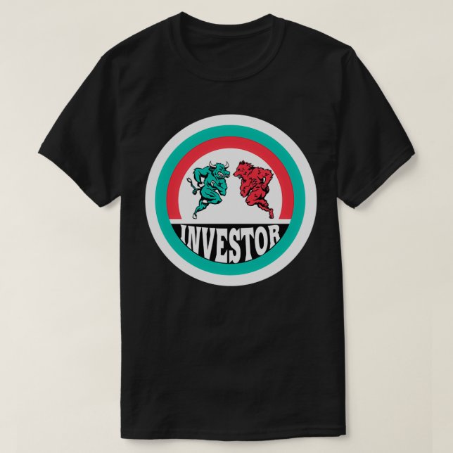 T-shirt Ampoules d'investisseurs conception d'ours (Design devant)