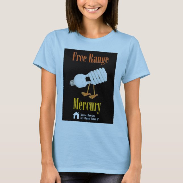 T-shirt Ampoules fleurissantes compactes (Devant)